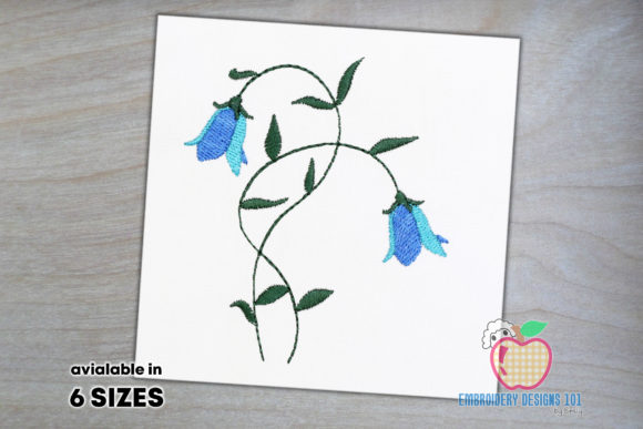 Blooming Bell Flower Embroidery Review