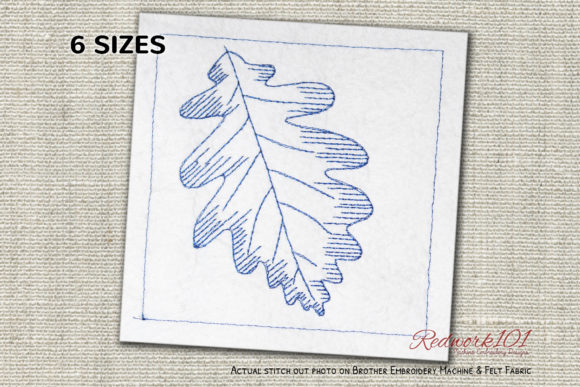 Common Oak Leaf Redwork Design: An Honest Designer Review