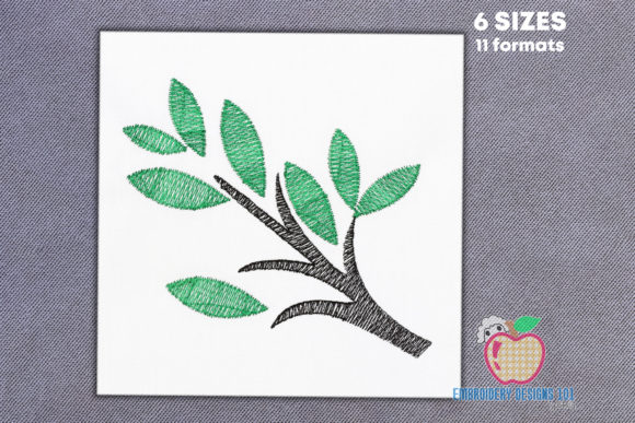 Fresh Green Leaves on Branch – A Designer's Review