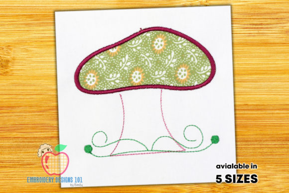 Reviewing The Mushroom with the Designs Applique