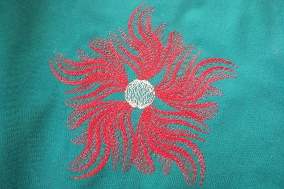 Swirl Flower Embroidery Review for Seasonal & Holiday Creations