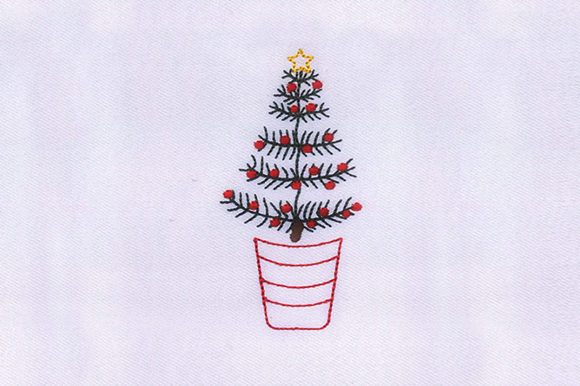 Testing Cherry Plant for Custom Gift Embroidery